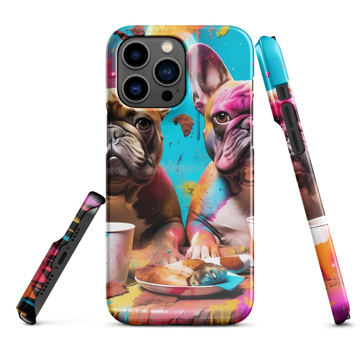 Color Frenchie Snapcase iPhone®-Hülle - Bobbis Store Hunde