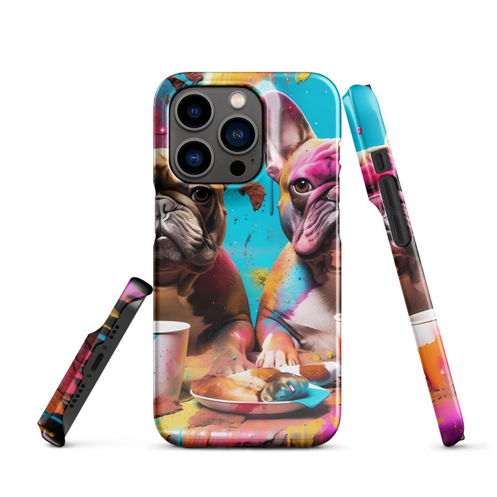 Color Frenchie Snapcase iPhone®-Hülle - Bobbis Store Hunde