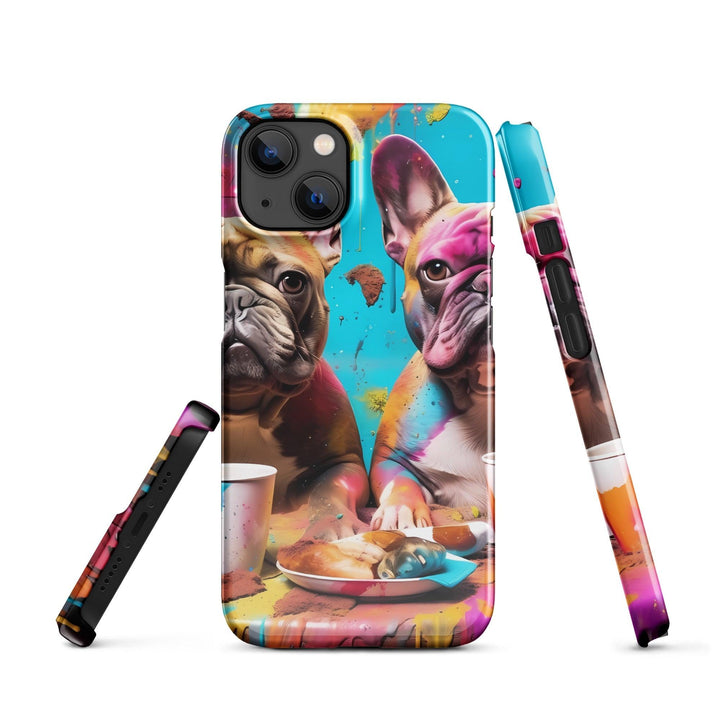 Color Frenchie Snapcase iPhone®-Hülle - Bobbis Store Hunde