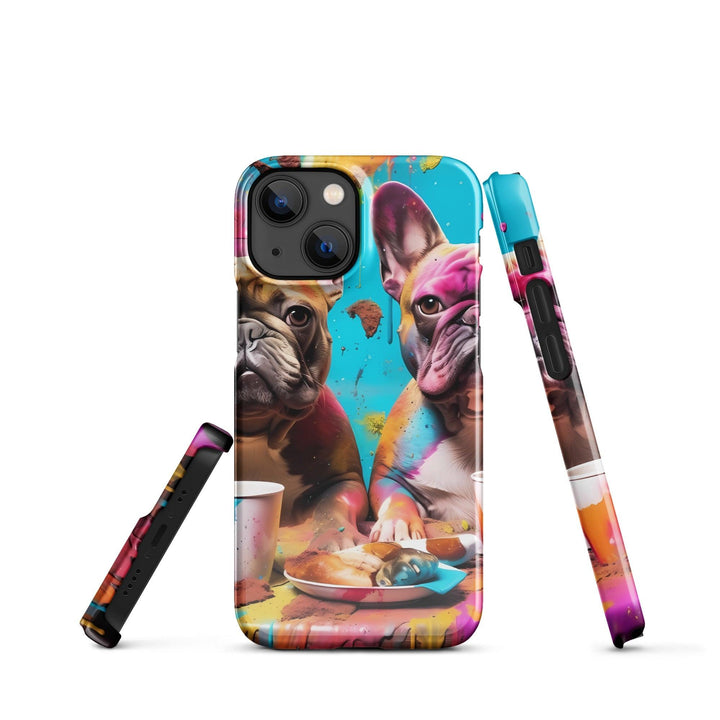 Color Frenchie Snapcase iPhone®-Hülle - Bobbis Store Hunde