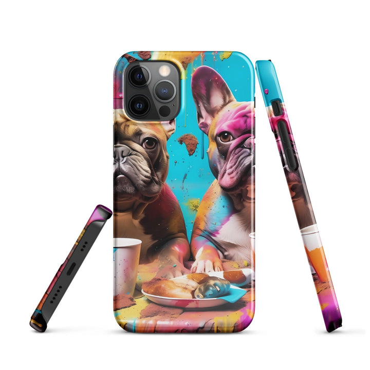 Color Frenchie Snapcase iPhone®-Hülle - Bobbis Store Hunde