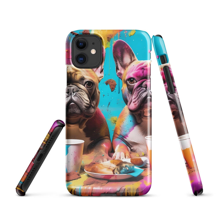 Color Frenchie Snapcase iPhone®-Hülle - Bobbis Store Hunde