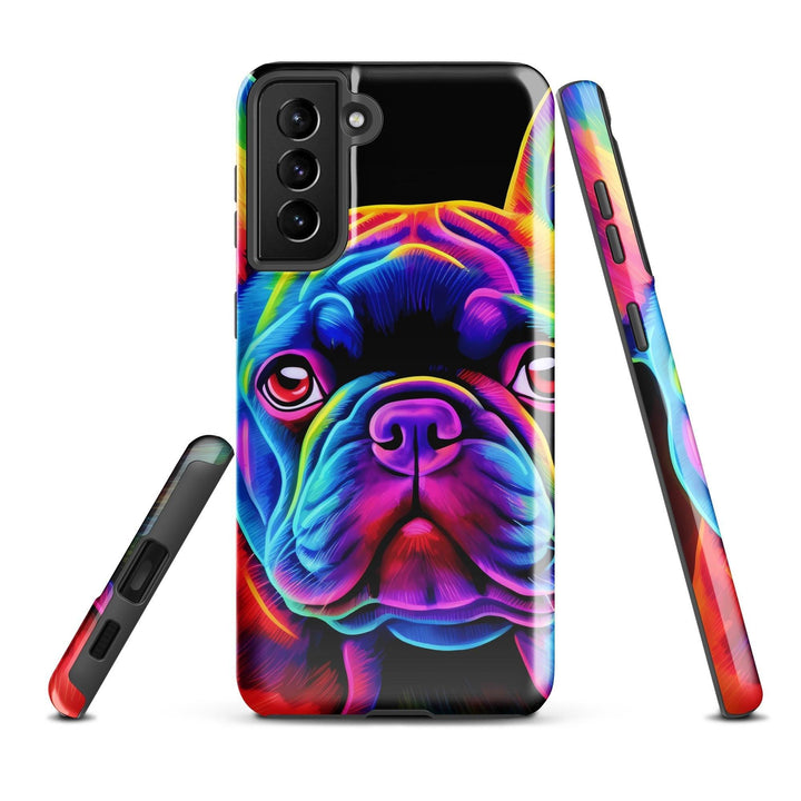 Color Frenchie V2 Hardcase Samsung®-Hülle - Bobbis Store Hunde