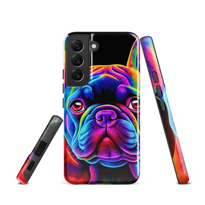 Color Frenchie V2 Hardcase Samsung®-Hülle - Bobbis Store Hunde