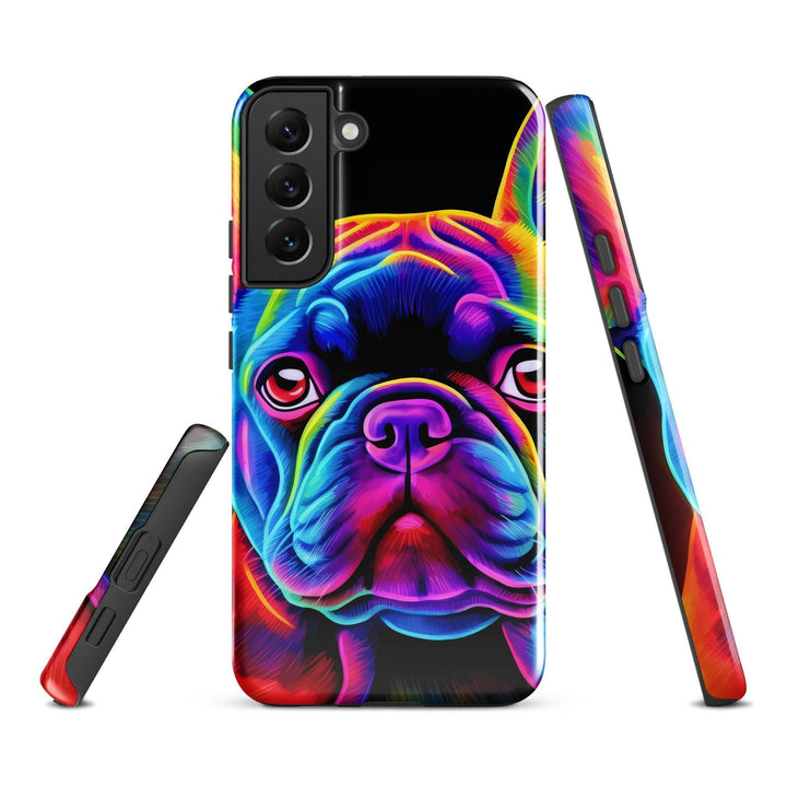 Color Frenchie V2 Hardcase Samsung®-Hülle - Bobbis Store Hunde