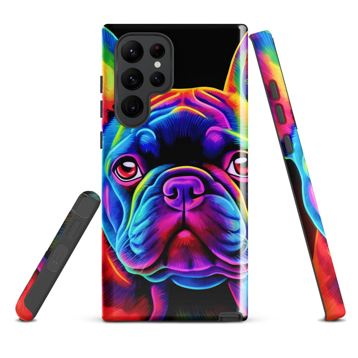 Color Frenchie V2 Hardcase Samsung®-Hülle - Bobbis Store Hunde