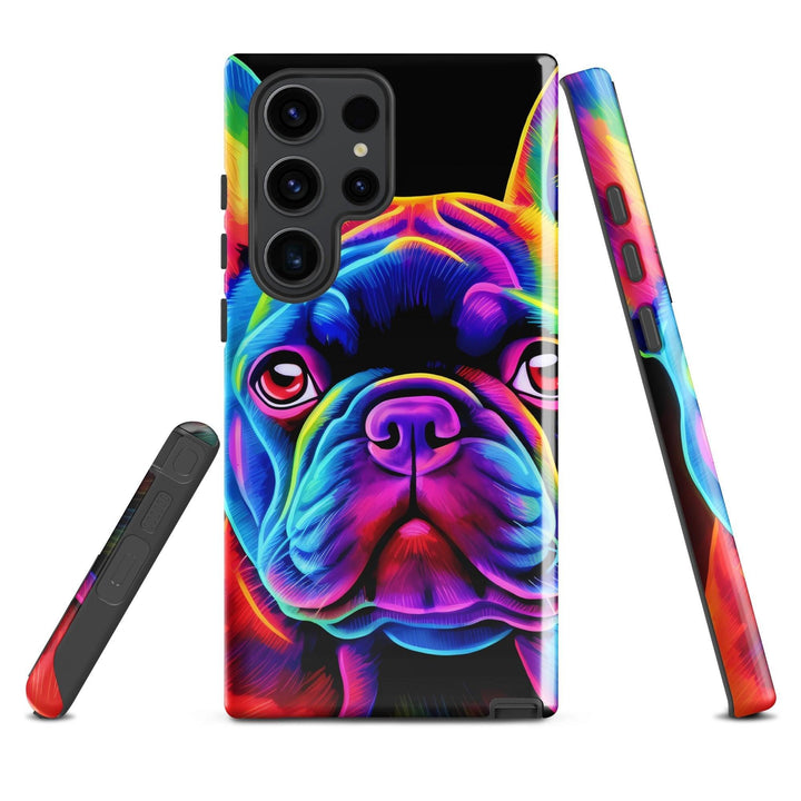 Color Frenchie V2 Hardcase Samsung®-Hülle - Bobbis Store Hunde