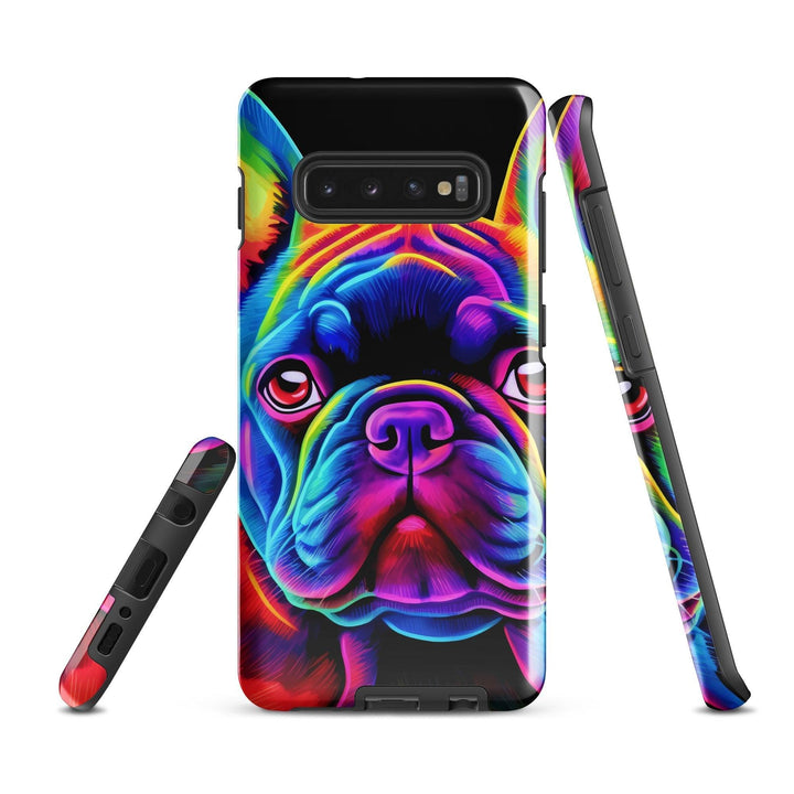 Color Frenchie V2 Hardcase Samsung®-Hülle - Bobbis Store Hunde