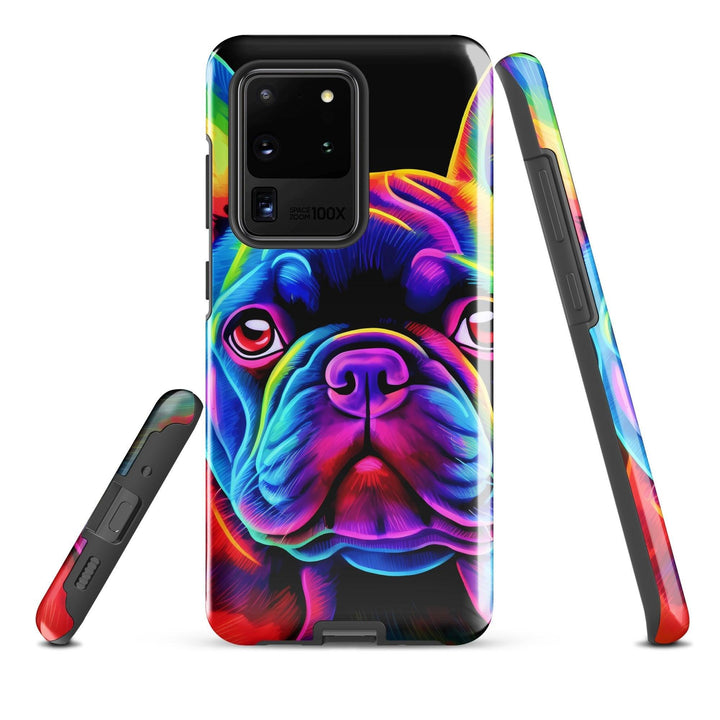 Color Frenchie V2 Hardcase Samsung®-Hülle - Bobbis Store Hunde