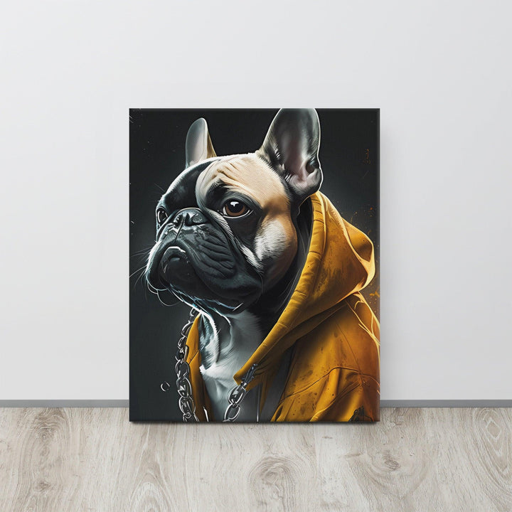 Coole Frenchie Leinwand - Bobbis Store Hunde