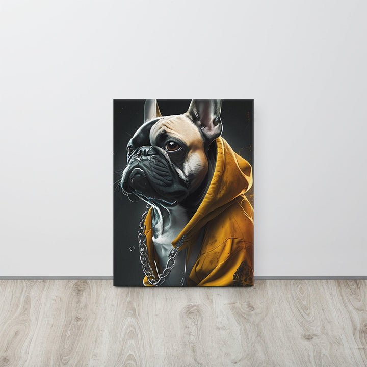 Coole Frenchie Leinwand - Bobbis Store Hunde