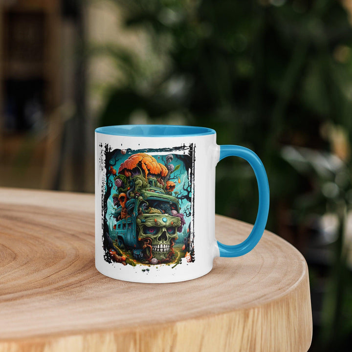 Creepy Car Tasse mit farbiger Innenseite - Bobbis Store Hunde