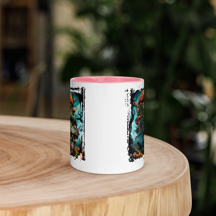 Creepy Car Tasse mit farbiger Innenseite - Bobbis Store Hunde