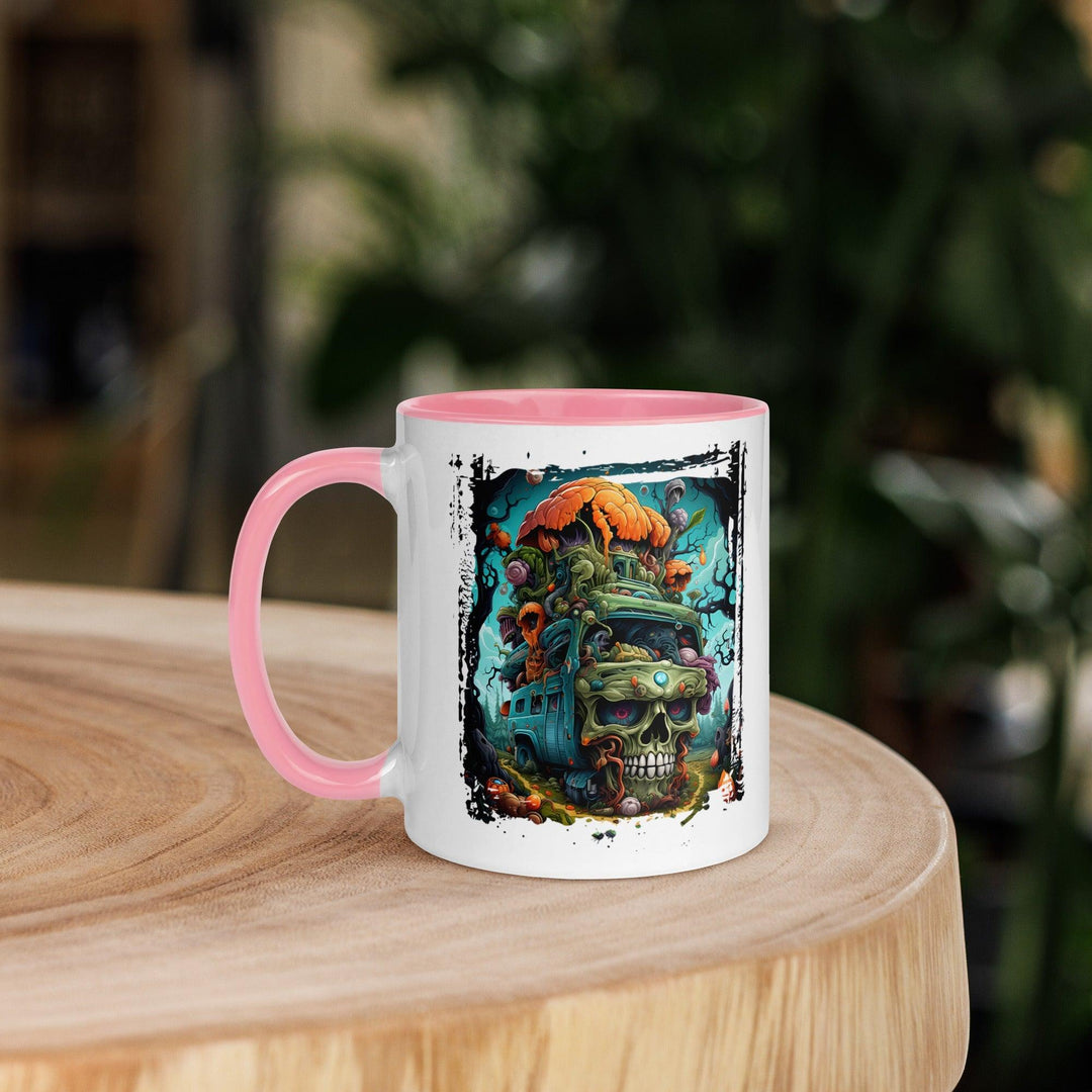Creepy Car Tasse mit farbiger Innenseite - Bobbis Store Hunde