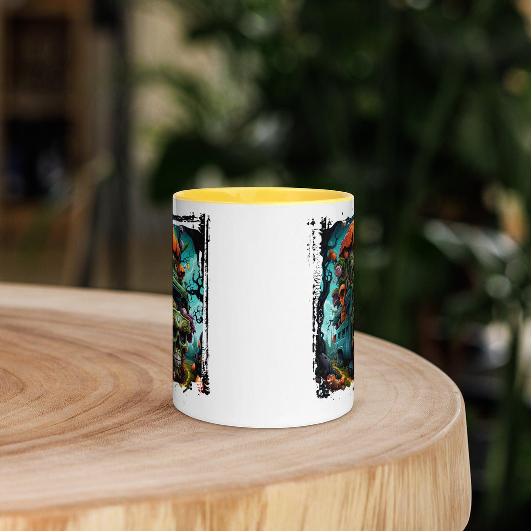 Creepy Car Tasse mit farbiger Innenseite - Bobbis Store Hunde