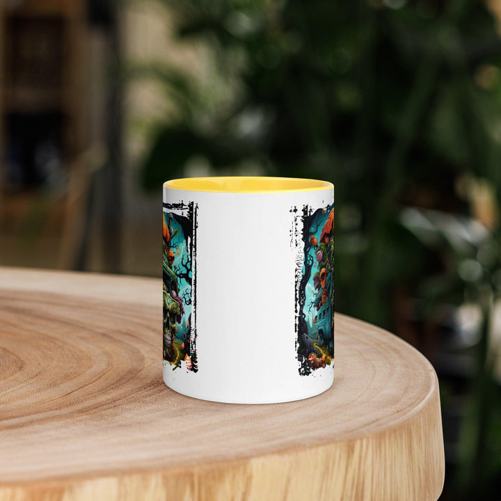 Creepy Car Tasse mit farbiger Innenseite - Bobbis Store Hunde