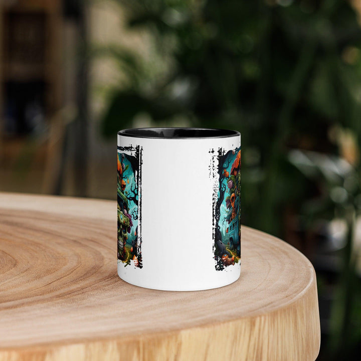 Creepy Car Tasse mit farbiger Innenseite - Bobbis Store Hunde