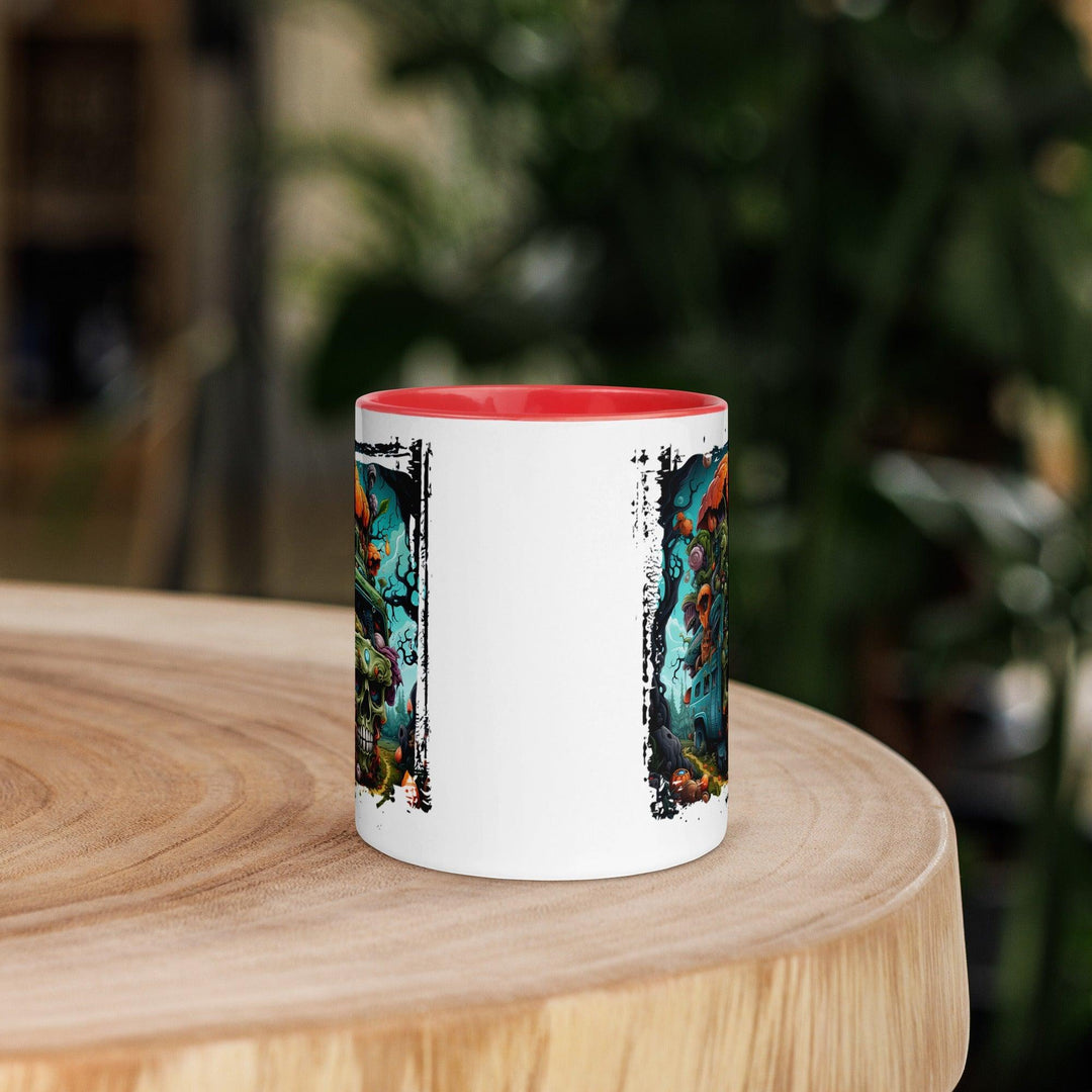 Creepy Car Tasse mit farbiger Innenseite - Bobbis Store Hunde