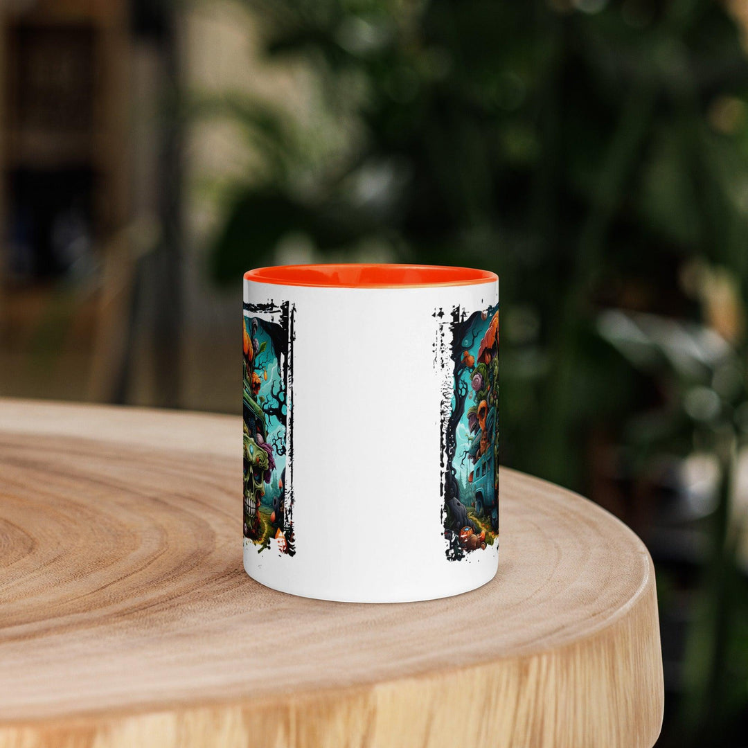 Creepy Car Tasse mit farbiger Innenseite - Bobbis Store Hunde