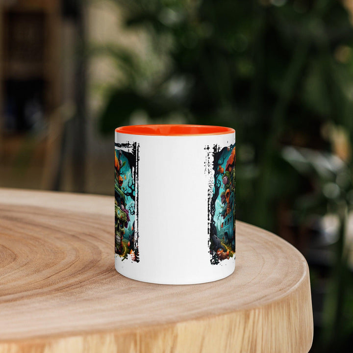 Creepy Car Tasse mit farbiger Innenseite - Bobbis Store Hunde