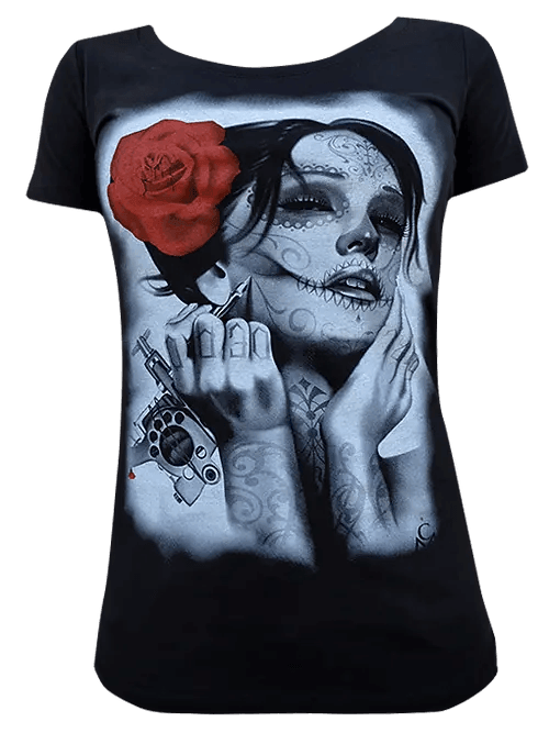 Dead Queen T-Shirt - Bobbis Store Hunde