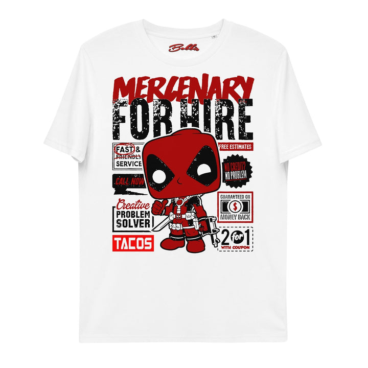 Deadpool Mercenary - Bio-Baumwoll-T-Shirt - Bobbis Store Hunde