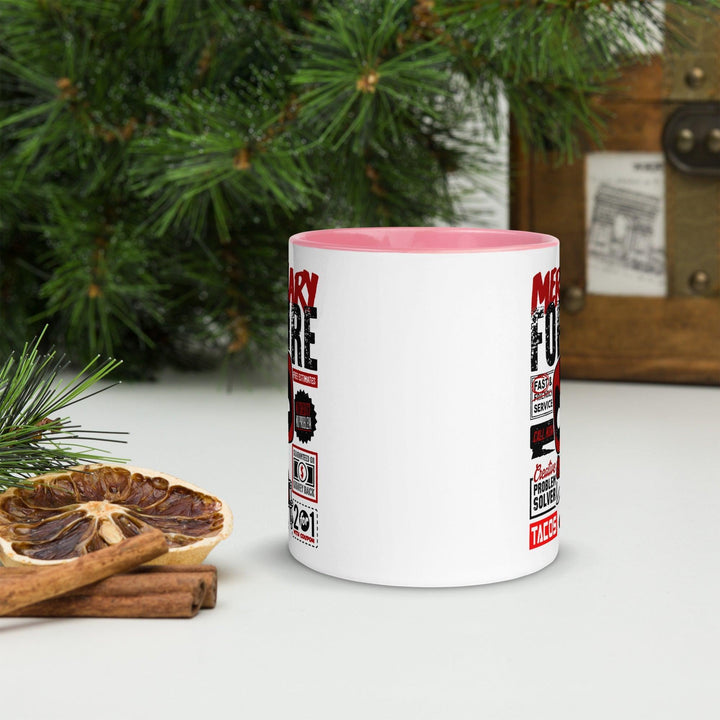 Deadpool Mercenary Tasse mit farbiger Innenseite - Bobbis Store Hunde
