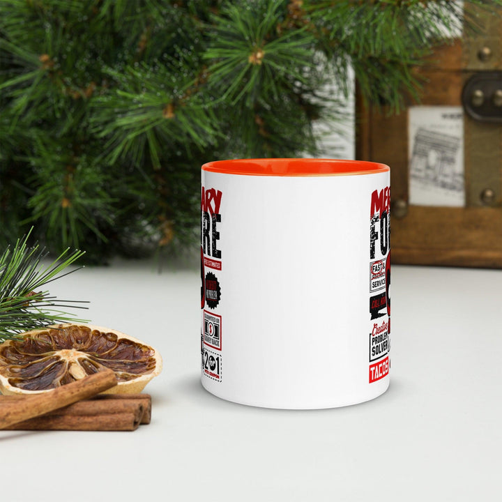 Deadpool Mercenary Tasse mit farbiger Innenseite - Bobbis Store Hunde