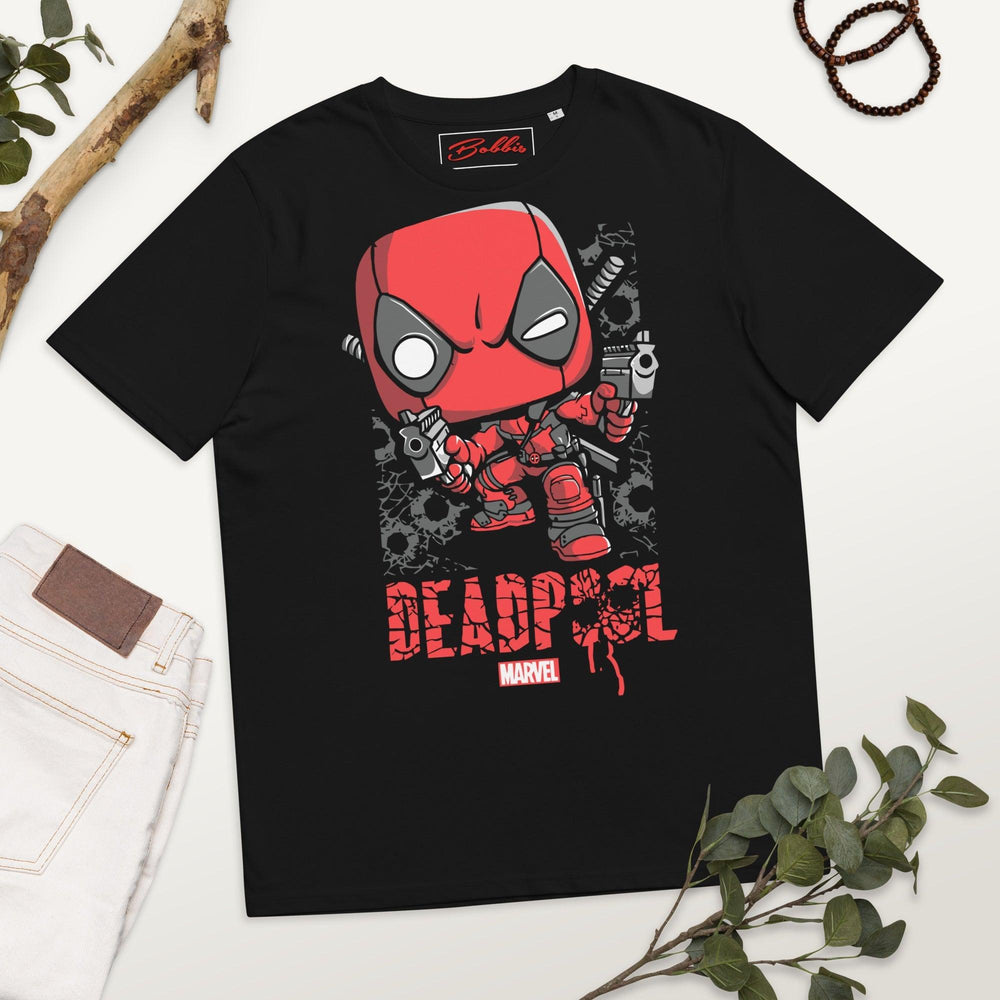 Deadpool Unisex-Bio-Baumwoll-T-Shirt - Bobbis Store Hunde