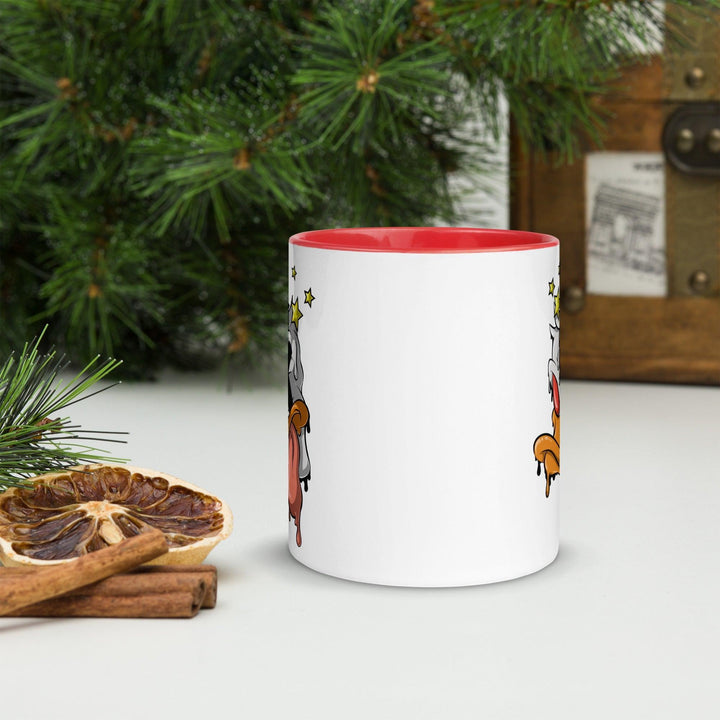 DUCKEDUP Tasse mit farbiger Innenseite - Bobbis Store Hunde