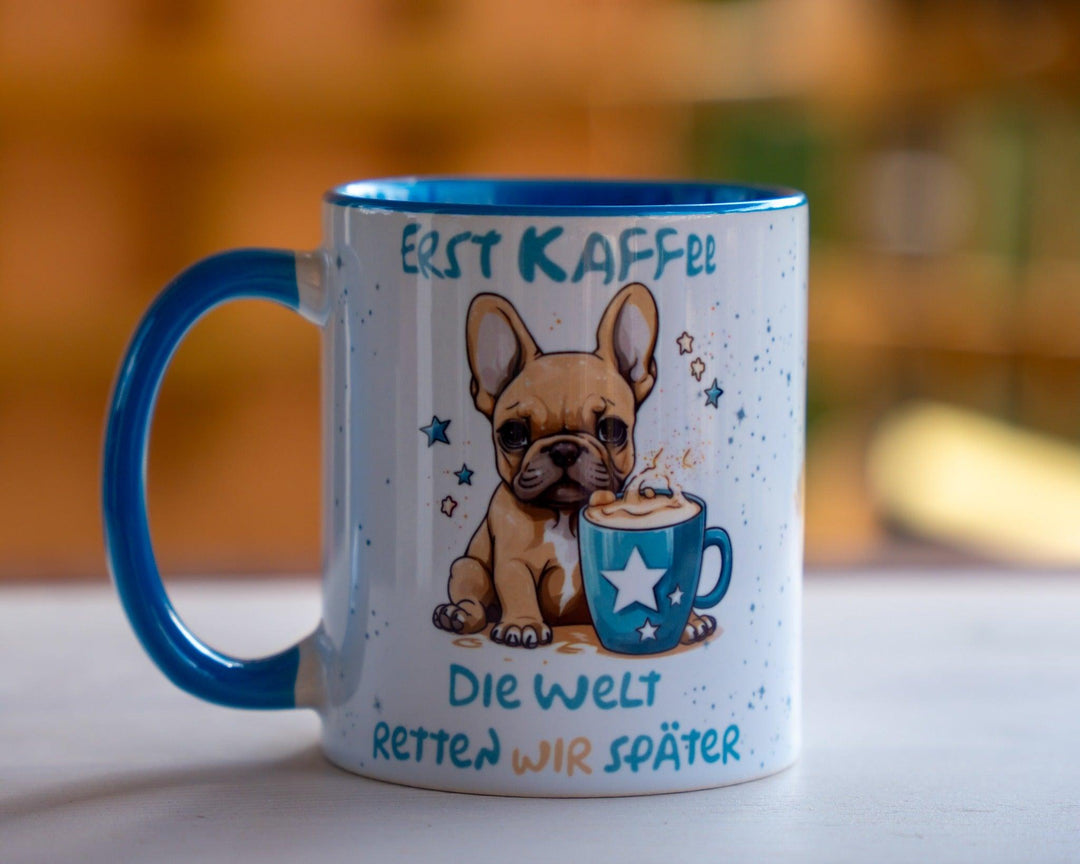 Erst Kaffee - Tasse - Bobbis Store Hunde