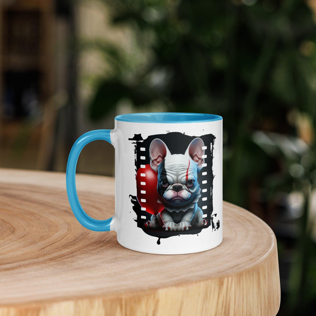ES Frenchie Tasse mit farbiger Innenseite - Bobbis Store Hunde