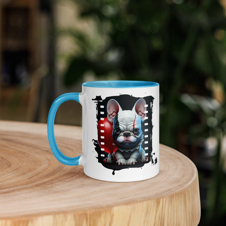 ES Frenchie Tasse mit farbiger Innenseite - Bobbis Store Hunde