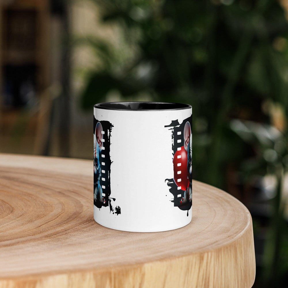 ES Frenchie Tasse mit farbiger Innenseite - Bobbis Store Hunde