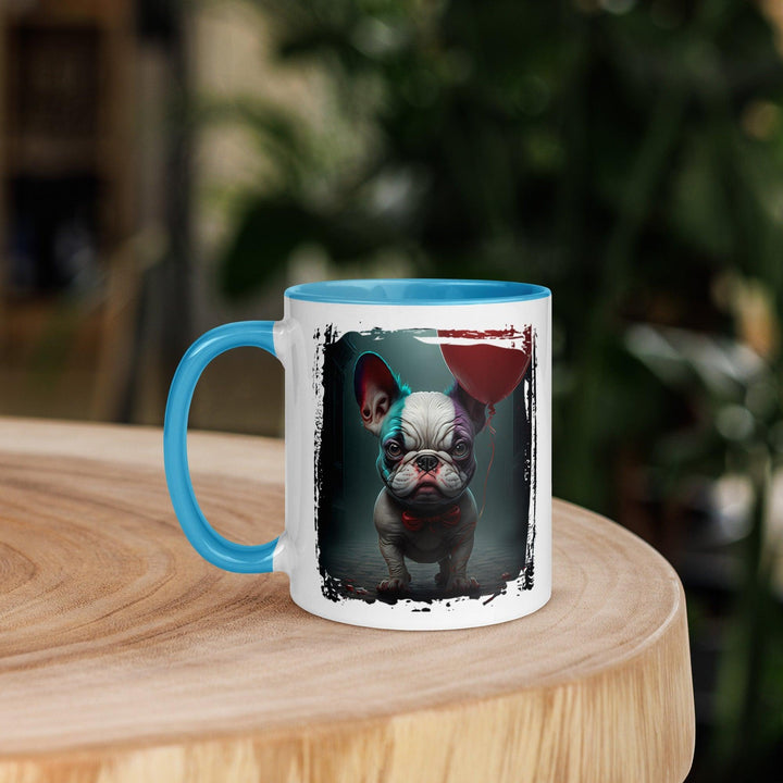 Evil Frenchie Tasse mit farbiger Innenseite - Bobbis Store Hunde