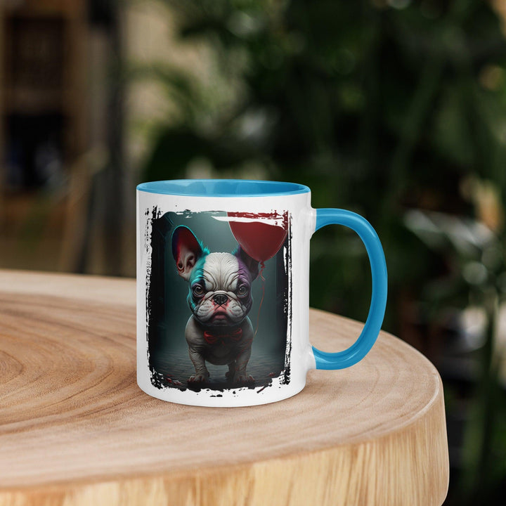 Evil Frenchie Tasse mit farbiger Innenseite - Bobbis Store Hunde