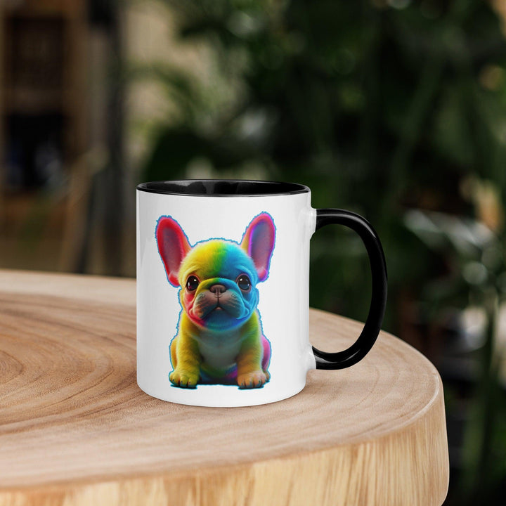 Fluffy Rainbo Tasse mit farbiger Innenseite - Bobbis Store Hunde