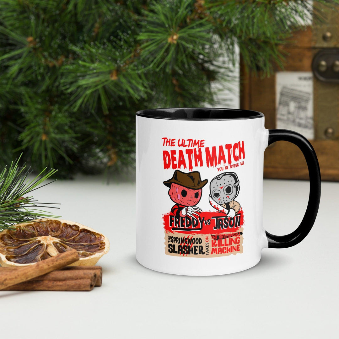 Freddy vs Jason Tasse mit farbiger Innenseite - Bobbis Store Hunde
