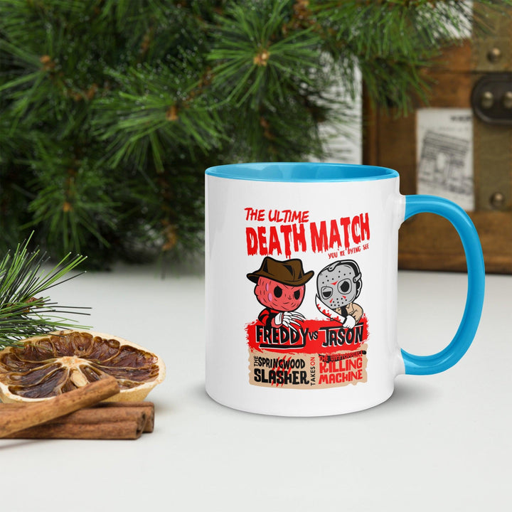 Freddy vs Jason Tasse mit farbiger Innenseite - Bobbis Store Hunde