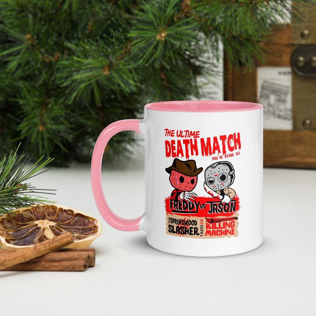 Freddy vs Jason Tasse mit farbiger Innenseite - Bobbis Store Hunde