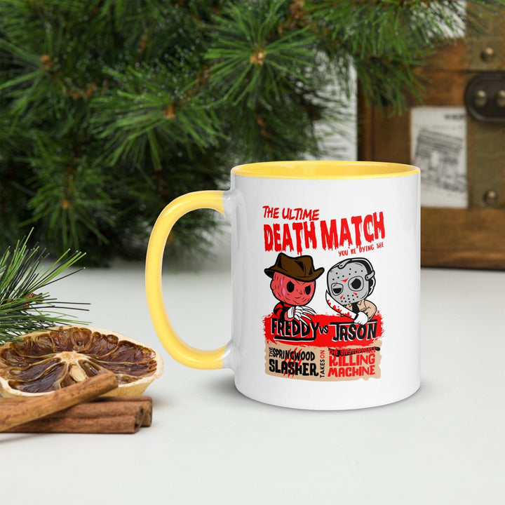 Freddy vs Jason Tasse mit farbiger Innenseite - Bobbis Store Hunde