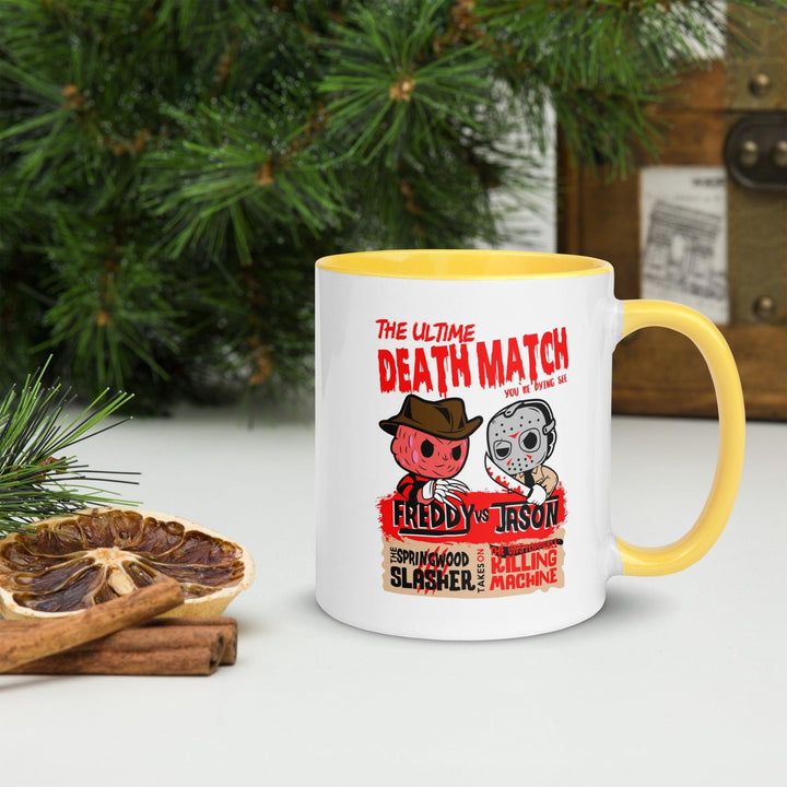 Freddy vs Jason Tasse mit farbiger Innenseite - Bobbis Store Hunde