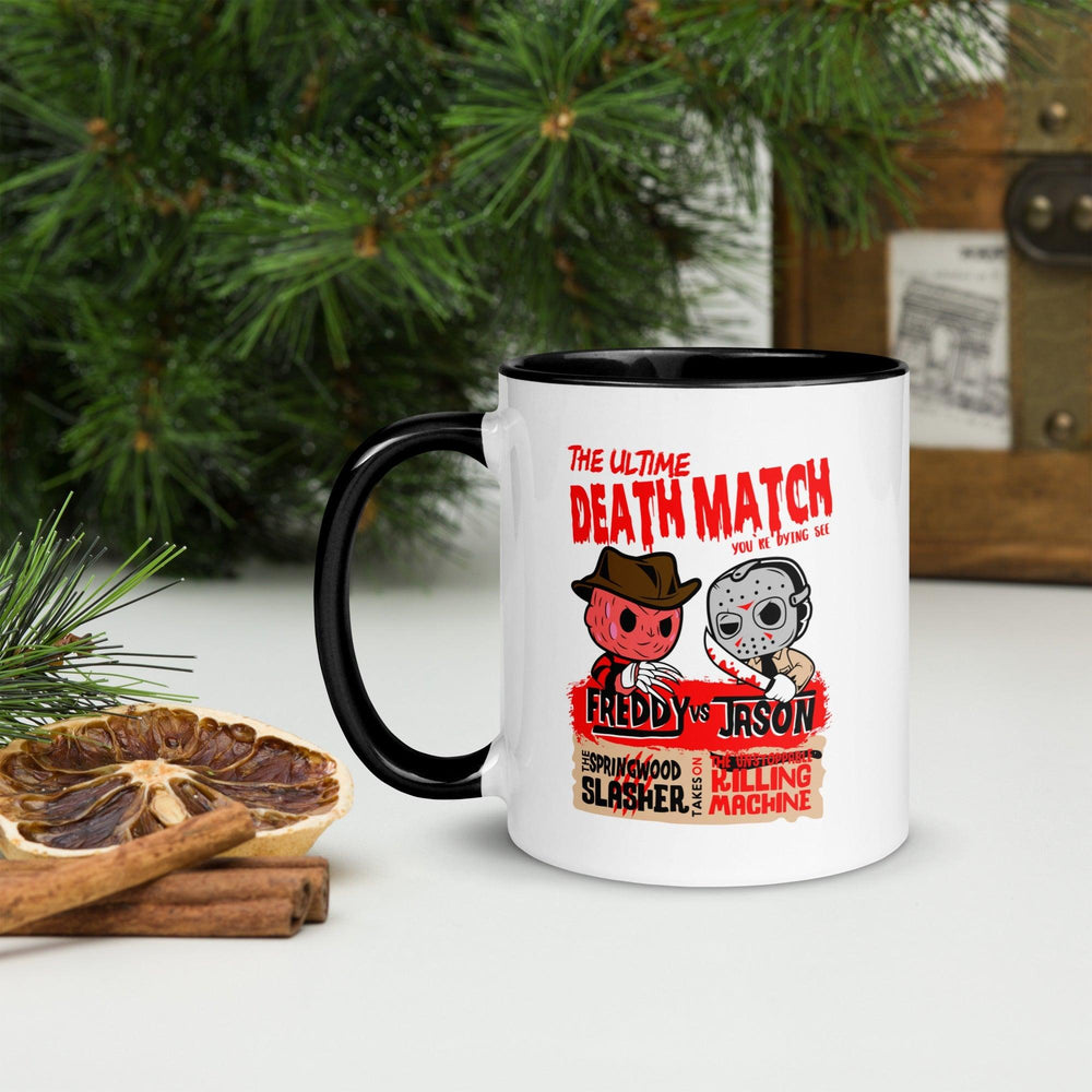 Freddy vs Jason Tasse mit farbiger Innenseite - Bobbis Store Hunde