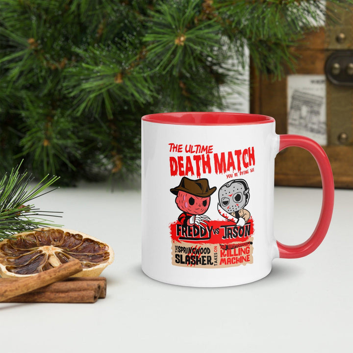 Freddy vs Jason Tasse mit farbiger Innenseite - Bobbis Store Hunde