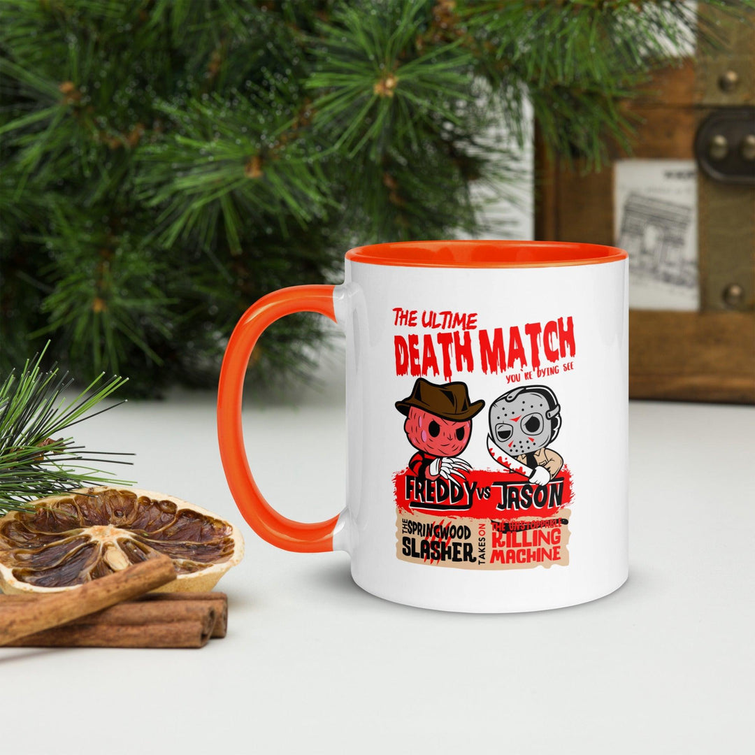 Freddy vs Jason Tasse mit farbiger Innenseite - Bobbis Store Hunde
