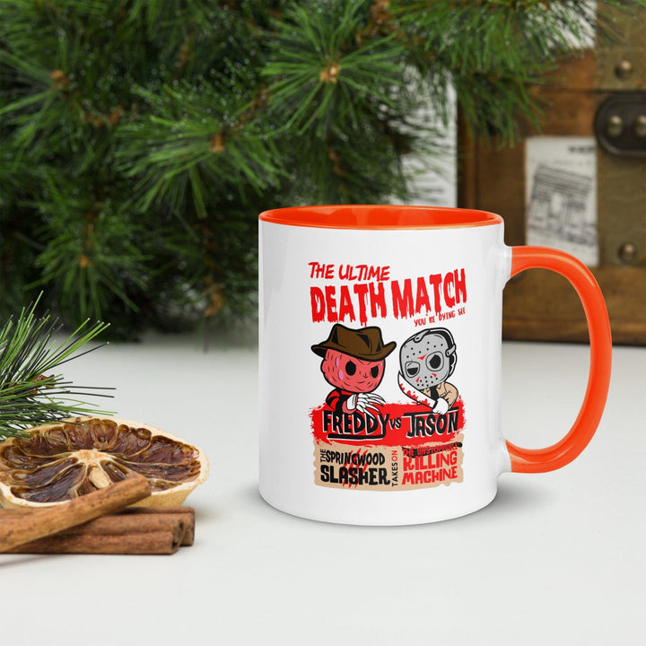 Freddy vs Jason Tasse mit farbiger Innenseite - Bobbis Store Hunde