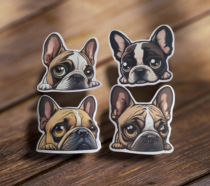 French Bulldog Aufkleber Sticker - Bobbis Store Hunde