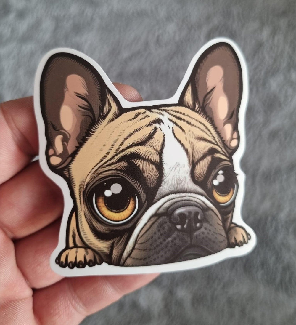French Bulldog Aufkleber Sticker - Bobbis Store Hunde
