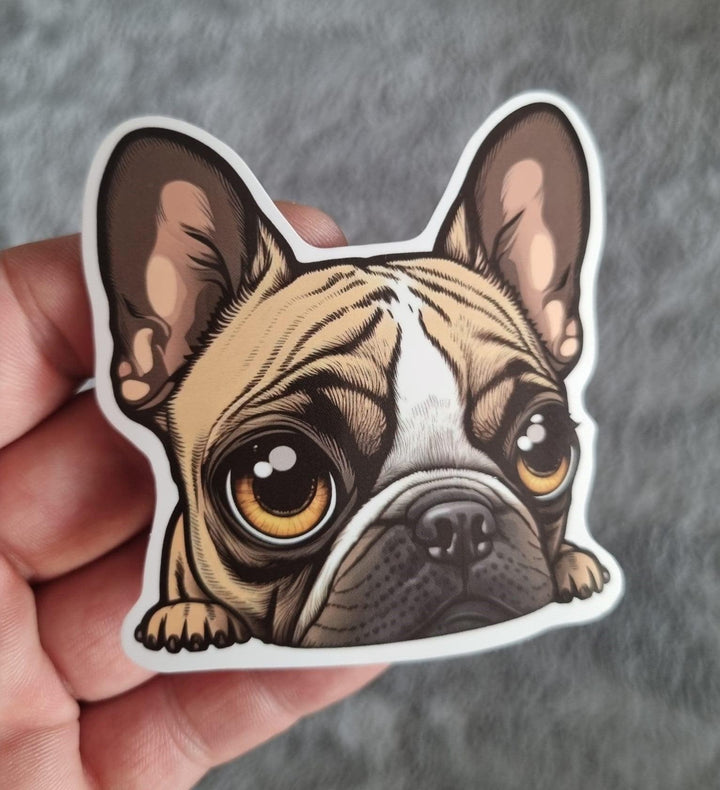 French Bulldog Aufkleber Sticker - Bobbis Store Hunde