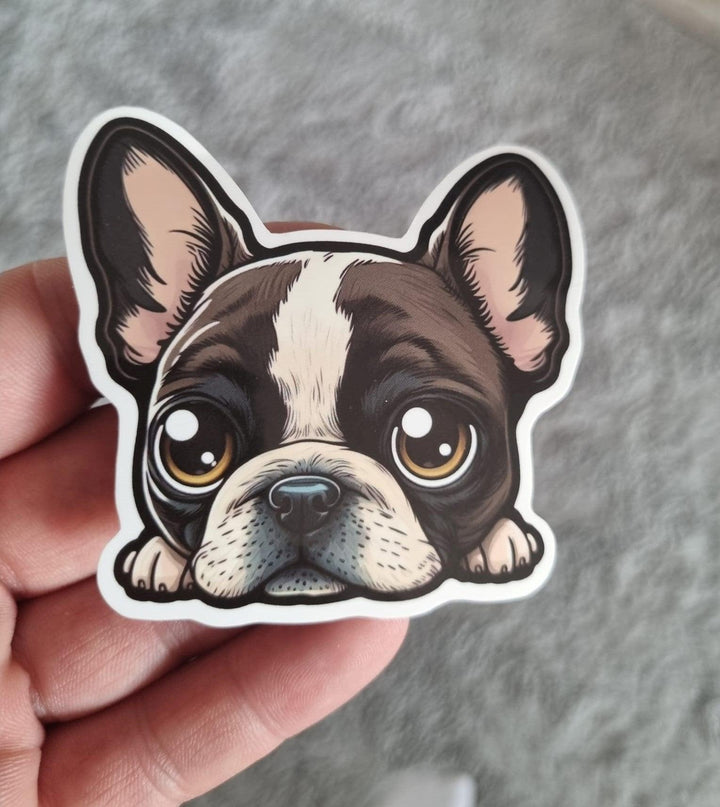 French Bulldog Aufkleber Sticker - Bobbis Store Hunde
